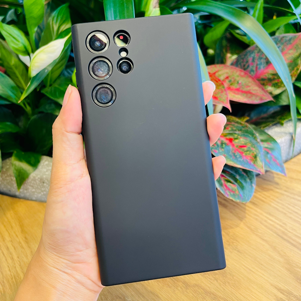 Ốp lưng Samsung S22 Ultra/ S23 Ultra silicon chống bẩn nhiều màu, không bám vân tay