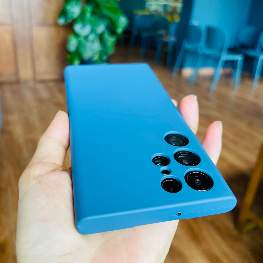 Ốp lưng Samsung S22 Ultra/ S23 Ultra silicon chống bẩn nhiều màu, không bám vân tay