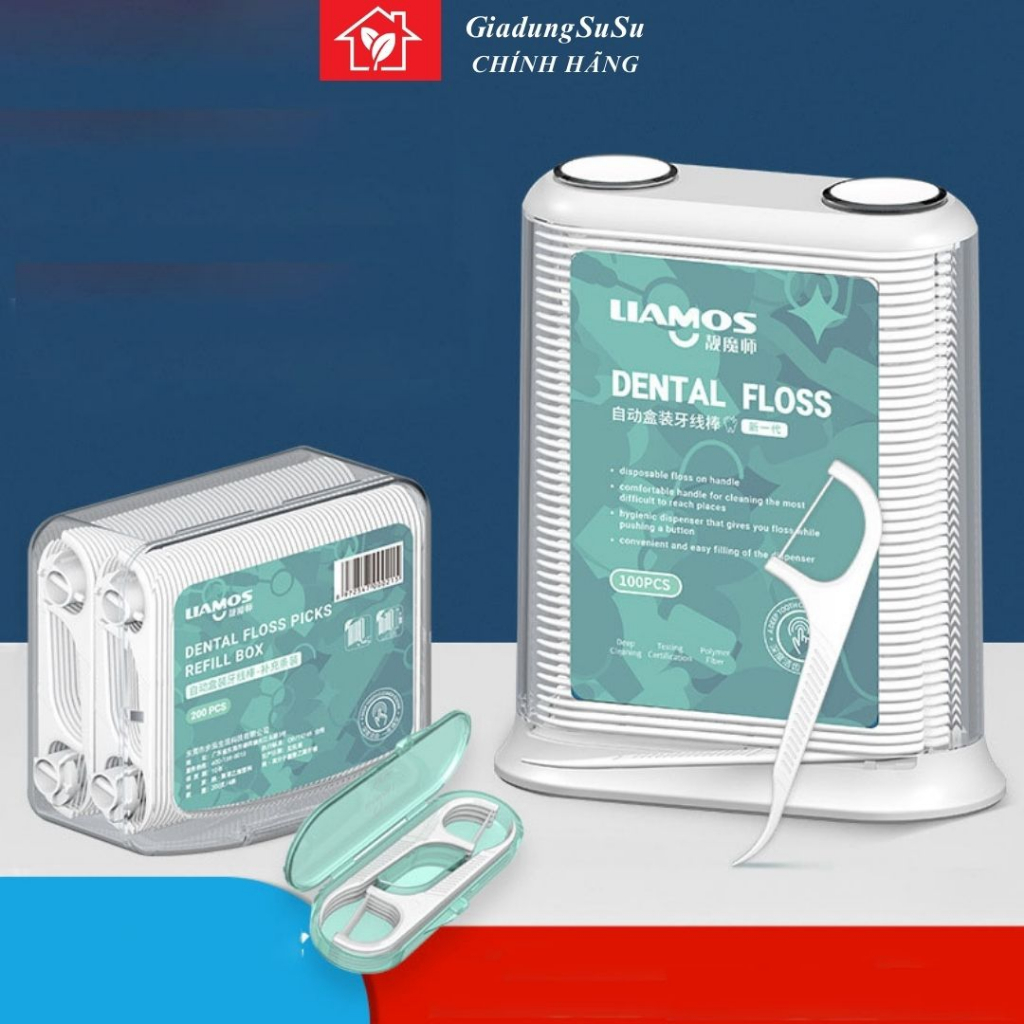 Tăm chỉ Nha khoa Nạp hộp đựng tăm 200c