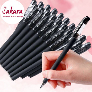 Bút Test 2 Sakura mực gel ngòi 0.5mm bút gel mực xanh, đen, đỏ