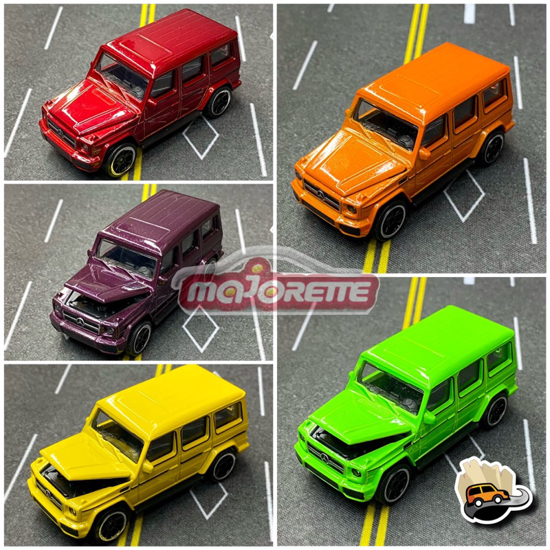 Xe mô hình Majorette không hộp MERCEDES-AMG G63 Color Edition - tỉ lệ 1:64