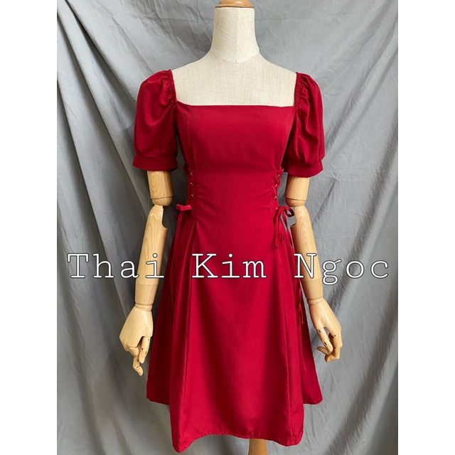 Thanh lý đầm đỏ sz M