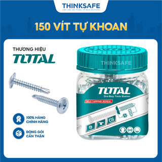 Bộ vít tự khoan 25mm 32mm total wjss4202511 wjss4203211 siết bake đầu vít dạng bó chặt mũi vít khoan mạ kẽm - thinksafe