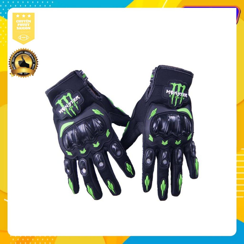GĂNG TAY THỂ THAO KAWASAKI & MONTE DÀI NGÓN GÙ NHỰA