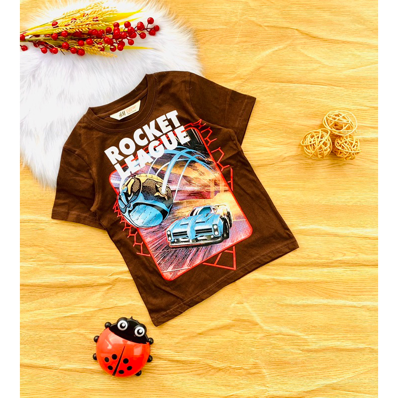 🦑 Áo cotton H&M xuất bé trai từ 17-55kg