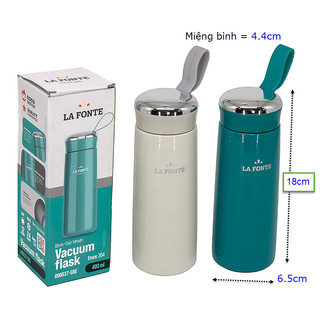 Bình giữ nhiệt la fonte 400ml inox 304 - 006637