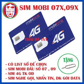 Sim Mobifone nghe gọi, nhắn tin, đăng ký được các gói 4G data hiện nay, TKC 0đ