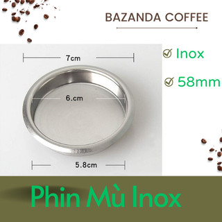 Phin mù inox vệ sinh máy pha cà phê