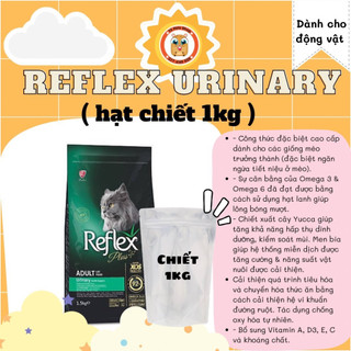 Thức ăn hạt Reflex urinary ngừa sỏi thận 1kg dành cho mèo