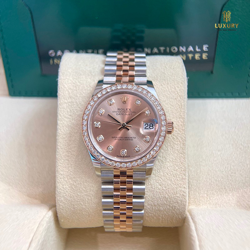 SIÊU CẤP_ Đồng Hồ Nữ ALEXX Dây Inox Chạy Cơ Tự Động Máy Thụy Sĩ