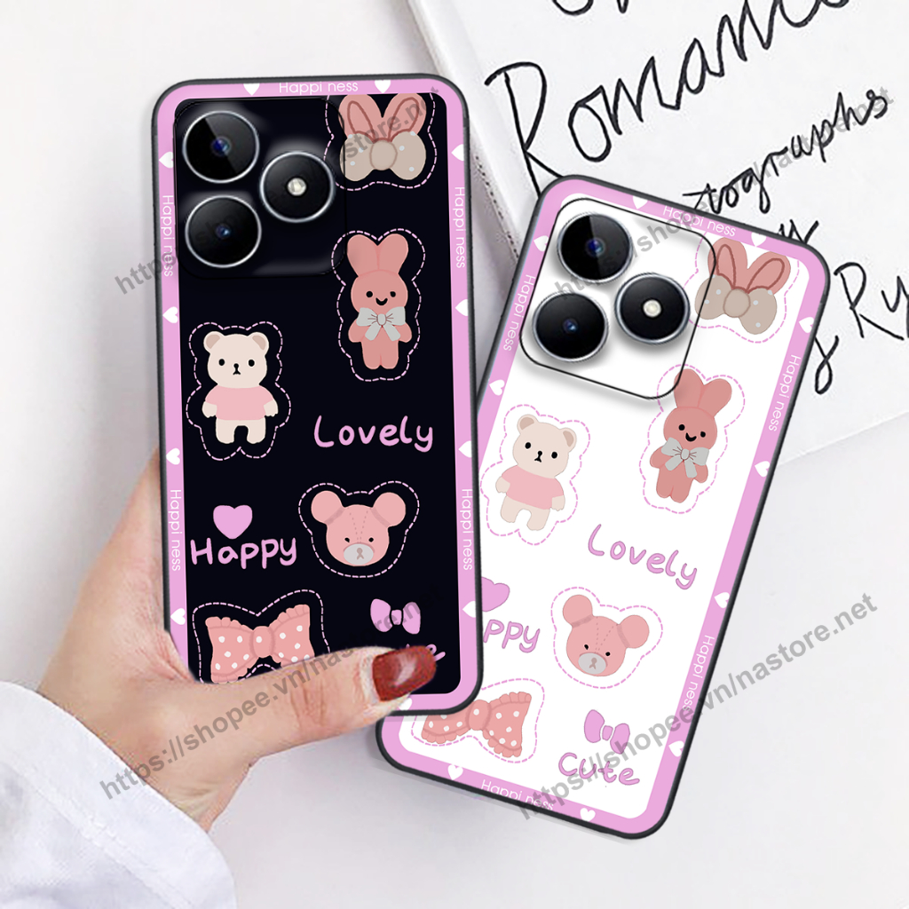 Ốp lưng REALME C51 cute, hoạt hình 3d đáng yêu cute giá rẻ