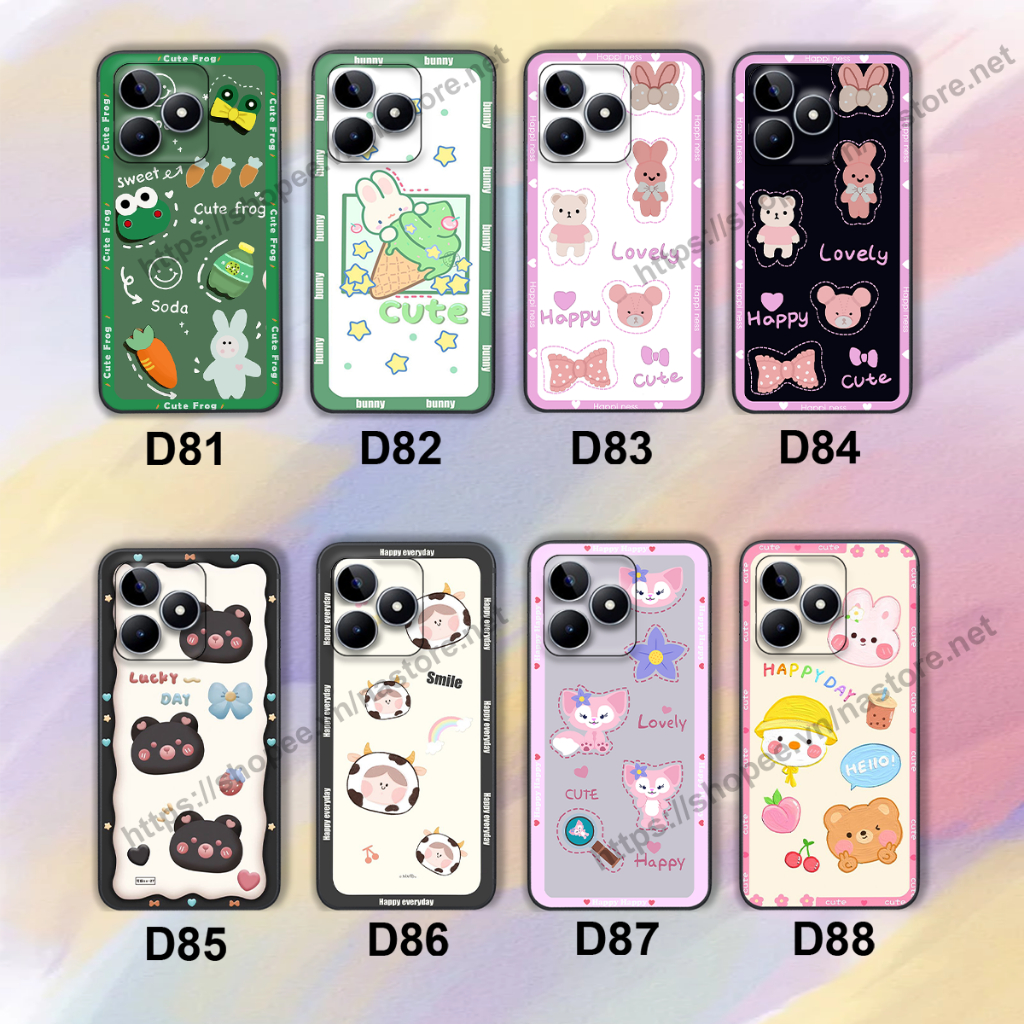 Ốp lưng REALME C51 cute, hoạt hình 3d đáng yêu cute giá rẻ