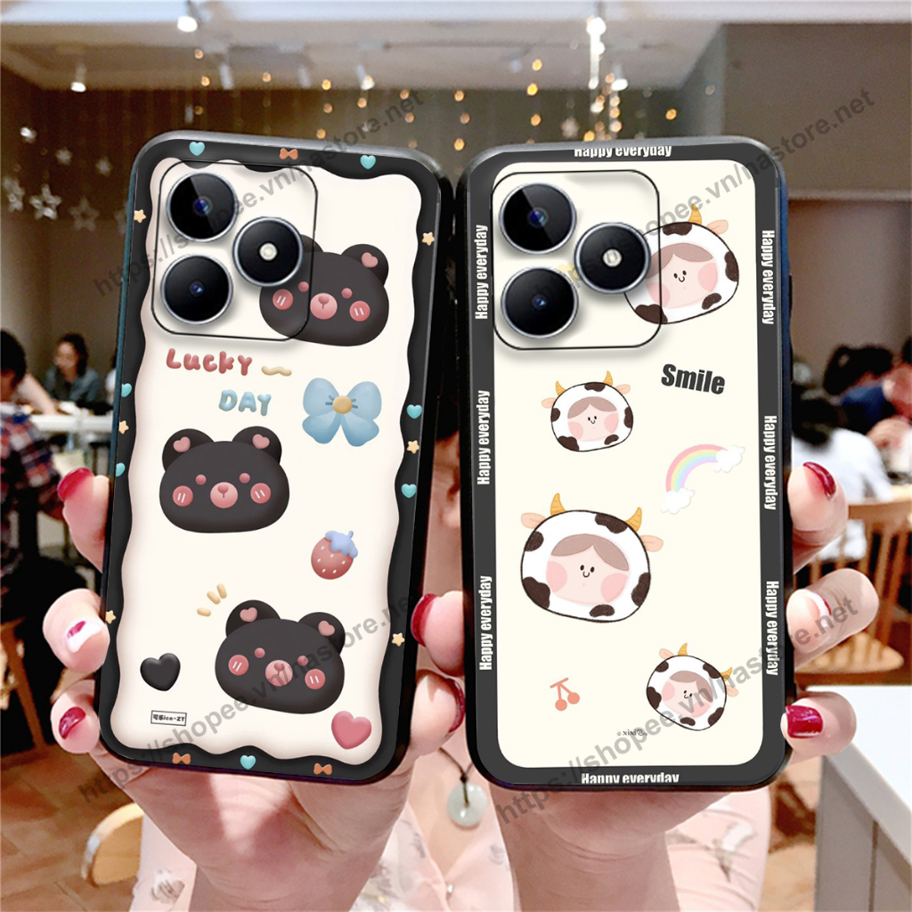 Ốp lưng REALME C51 cute, hoạt hình 3d đáng yêu cute giá rẻ