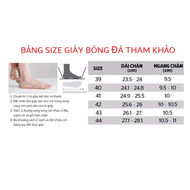 Giày bóng đá sân cỏ nhân tạo đinh TF Winbro Xspeed Messi xám xanh ngọc