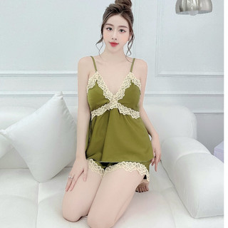 Bộ đồ ngủ nữ mặc nhà có đệm ngực vải Latin cao cấp, freeszie 54kg - CN12_1 - KTQN TSHIRT AND UNIFORM