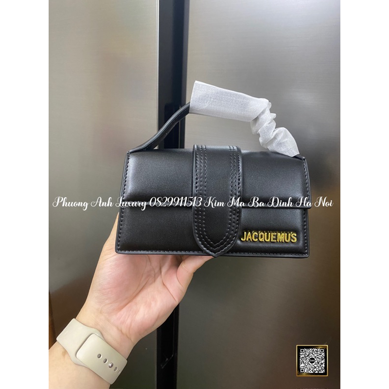 Túi Xách Jacquemus Trắng Đen Size 17  -  By Anh Dinh Phuong