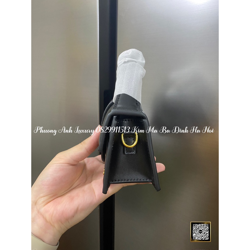 Túi Xách Jacquemus Trắng Đen Size 17  -  By Anh Dinh Phuong