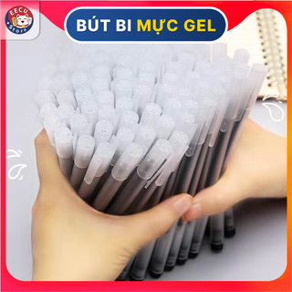 Bút bi mực gel màu đen văn phòng ngòi 0.5mm nét chữ đẹp viết chơn chu đều nét - Eecu Store