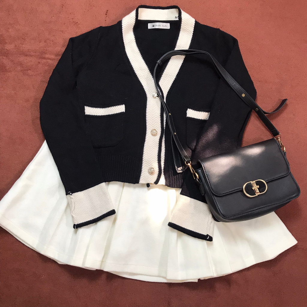 Cardigan Len Hàn Khoác 2Hand Siêu Mới