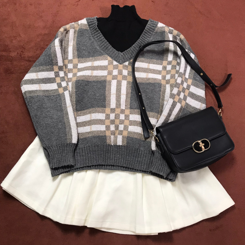 Cardigan Len Hàn Khoác 2Hand Siêu Mới