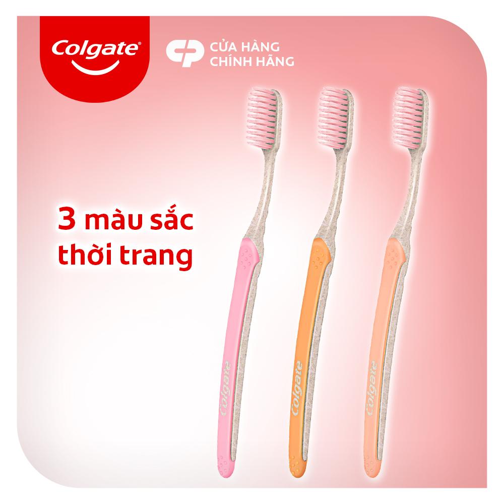 Bộ chăm sóc răng miệng Colgate: 2 Kem đánh răng 180g & 2 Bàn chải từ muối hồng Himalaya