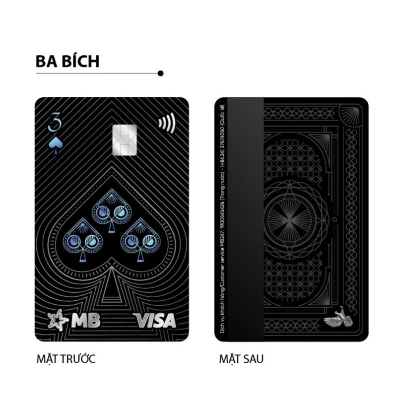 Thẻ Visa MBBank 3Bích