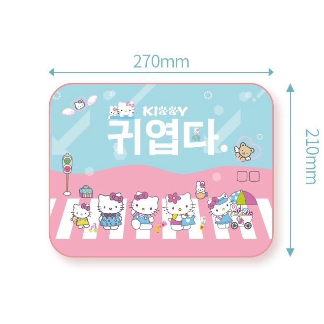 Lót chuột cao cấp YINDIAO LC3 chống thấm nước thiết kế đáng yêu cute gaming văn phòng bám dính mặt bàn tốt