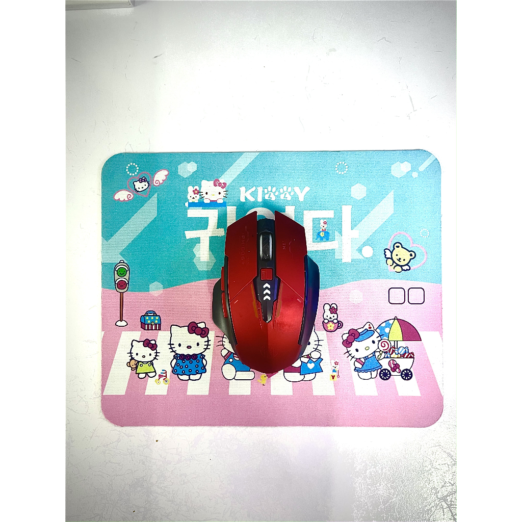 Bàn di lót chuột Yindiao LC4 màu hồng size 70x30cm 27x21cm cute chống thấm nước trơn trượt gaming game thủ văn phòng