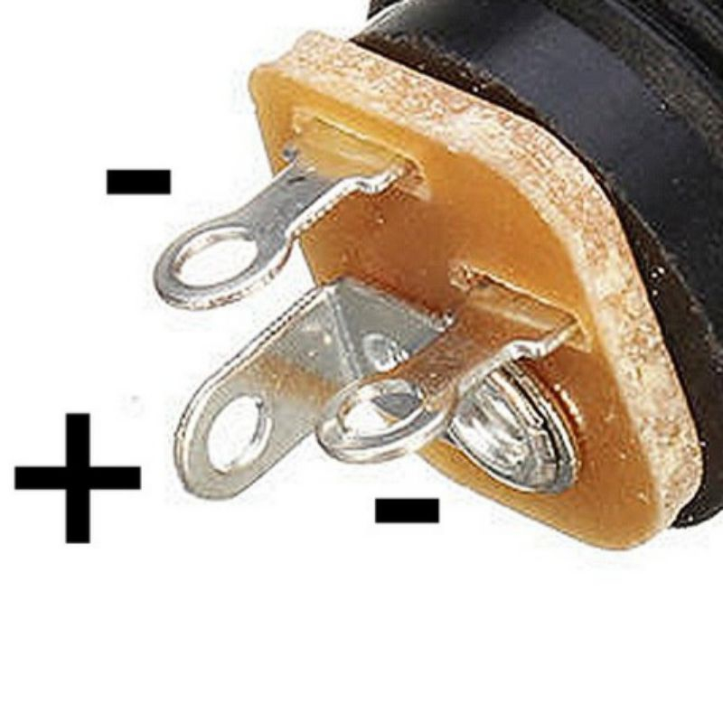 Jack DC 022 chuẩn 5.5 x 2.1mm