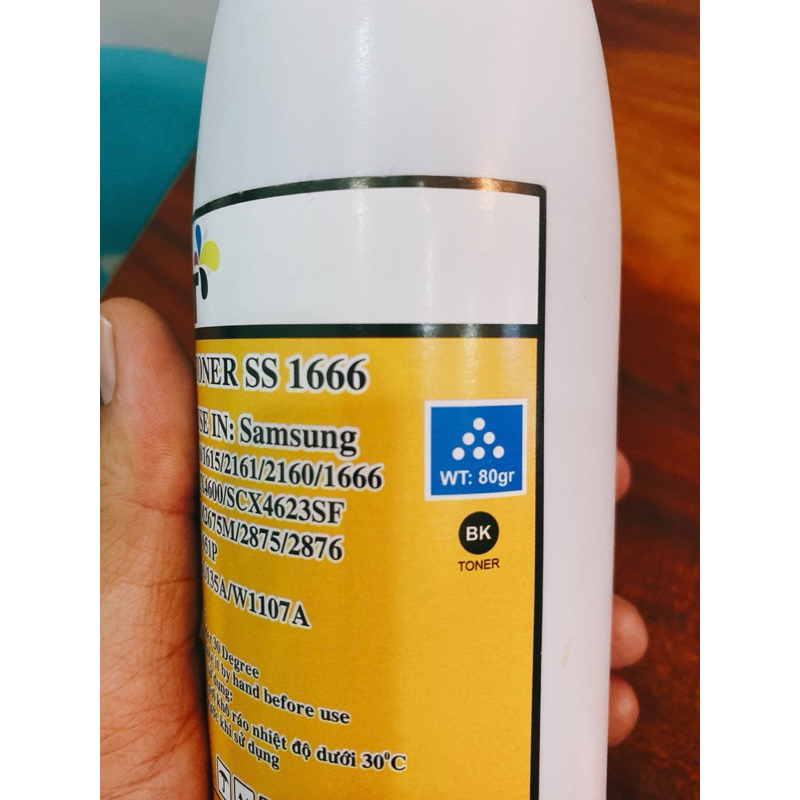 Mực nạp Samsung chất lượng cao nét đậm ít thải, nạp cho các dòng Samsung vào HP 107A 135A W1107a