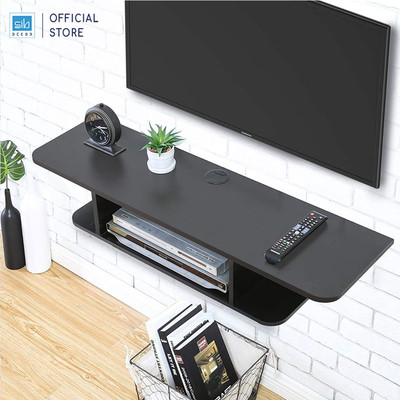 Kệ Trang Trí Tivi 2 Tầng SIB Decor Hiện Đại, Nhỏ Gọn, Có 02 Nắp Luồn Dây Điện TV75