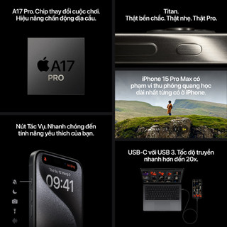 Điện thoại Apple iPhone 15 Pro 128GB