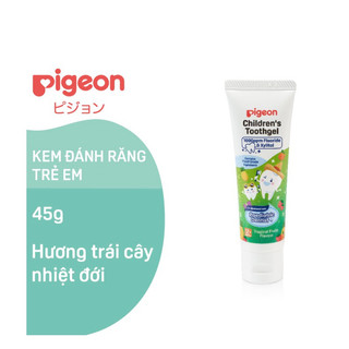 Kem đánh răng trẻ em pigeon (45g) nuốt được