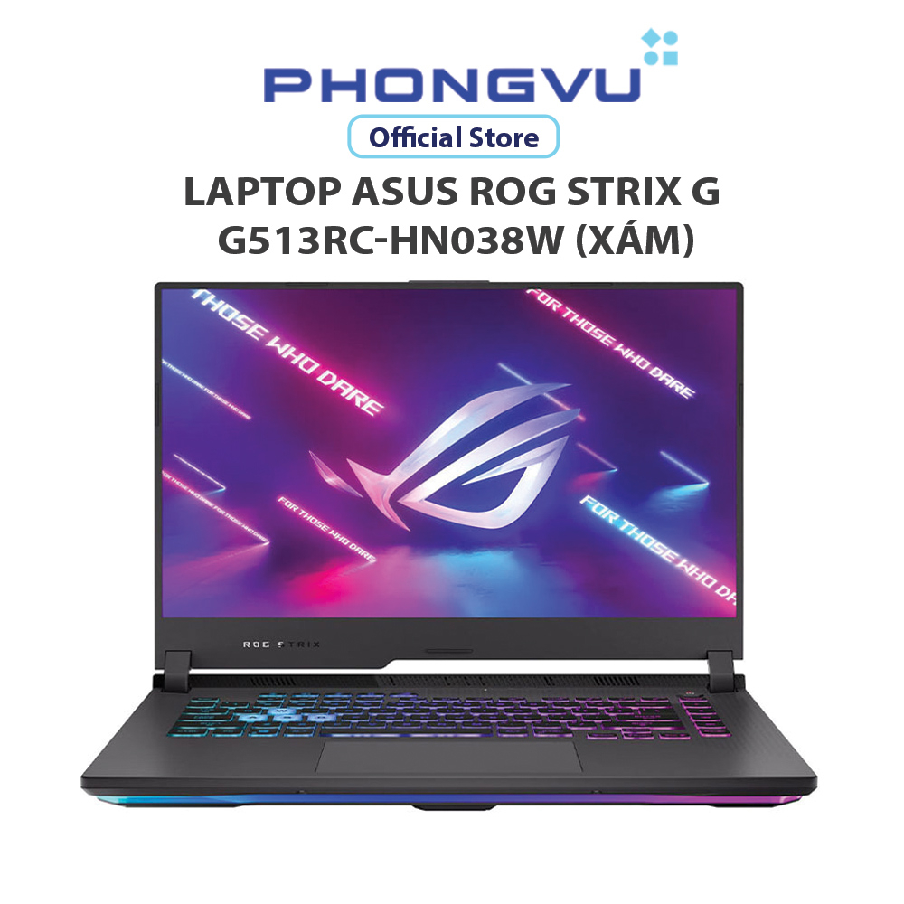 Máy tính xách tay/ Laptop Asus ROG Strix G G513RC-HN038W   - Bảo hành 24 tháng