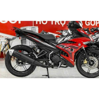 Tem rời dán xe ex 150 mx đo đen