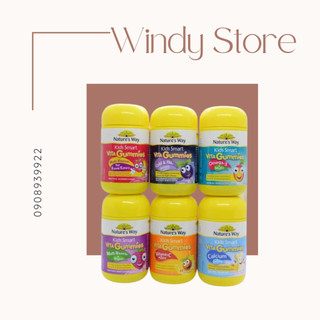 Kẹo Gummy Nature's Way cho bé trên 2 tuổi
