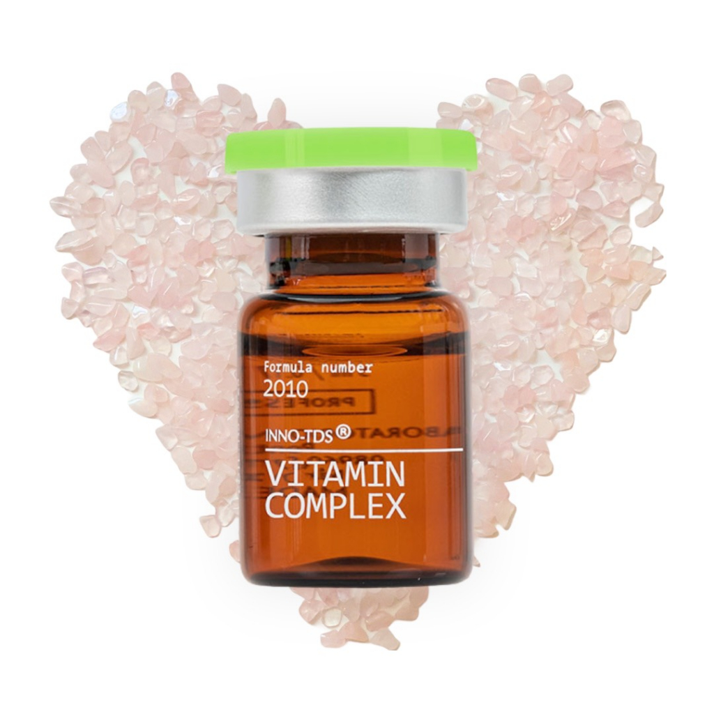 INNO-TDS VITAMIN COMPLEX Hoạt Chất Dinh Dưỡng Innoaesthetics Căng Bóng Trắng Hồng Da 4x5ml