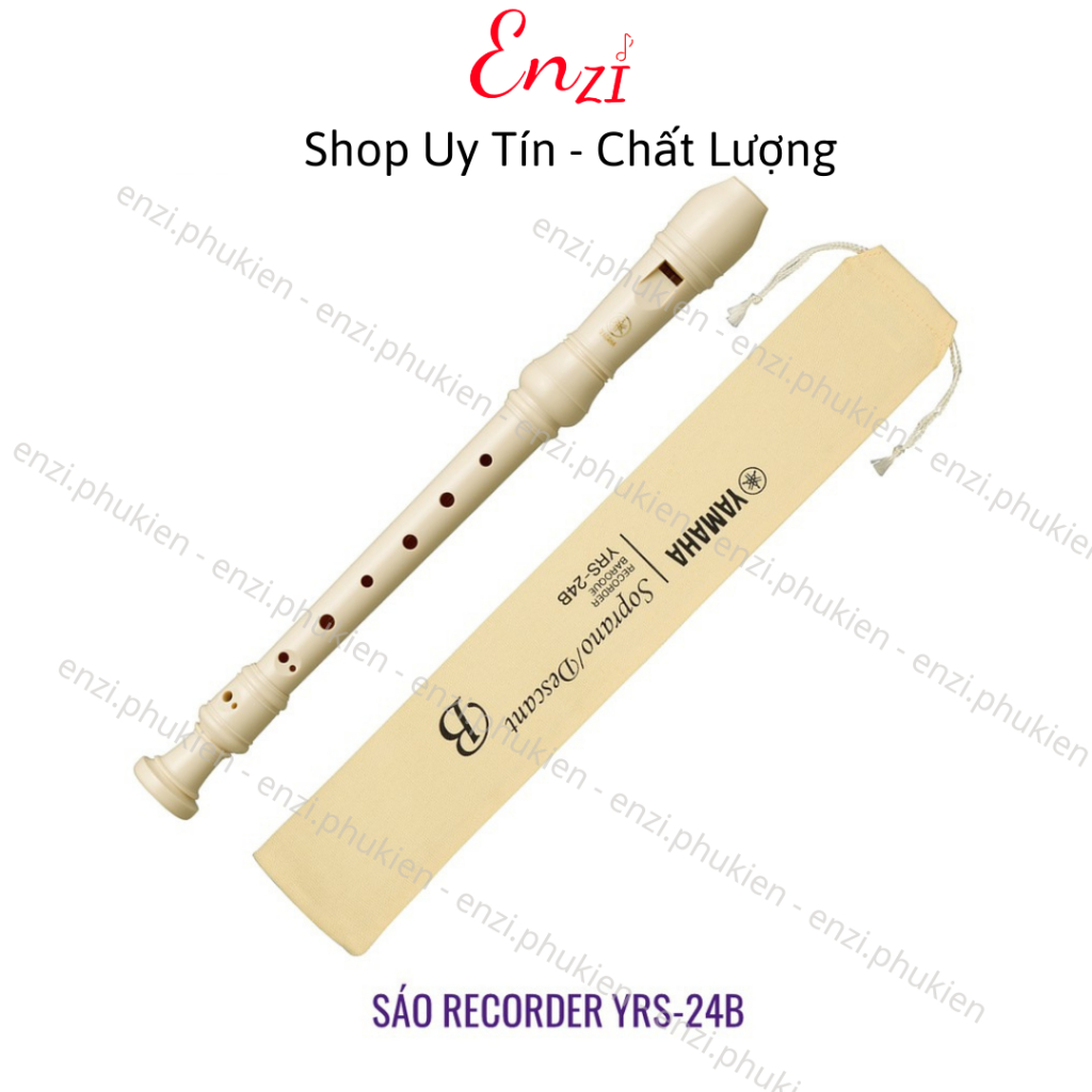 Sáo Recorder Soprano Yamaha YRS-24B Tone B Enzi