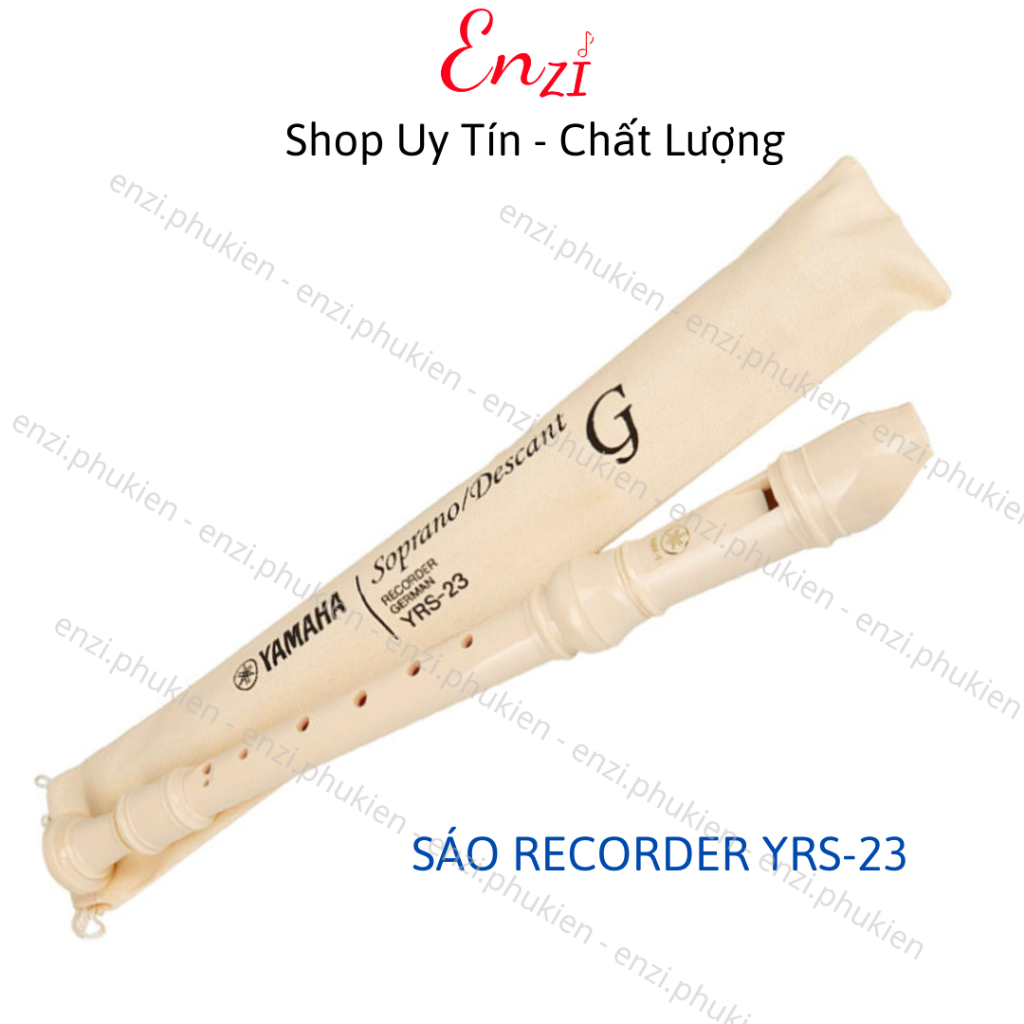 Sáo Recorder Soprano Yamaha YRS-24B Tone B Enzi