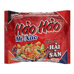 10 gói Mì Tôm Hảo Hảo Xào Các Vị (10 gói x75G)
