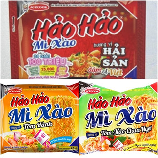 10 gói Mì Tôm Hảo Hảo Xào Các Vị (10 gói x75G)