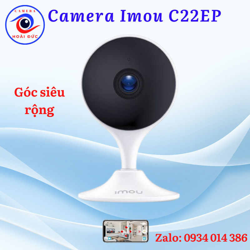 Camera không dây, camera Imou C22EP - Chống trộm - Đàm thoại 2 chiều - Phát hiện con người - có báo động - thẻ nhớ 64GB