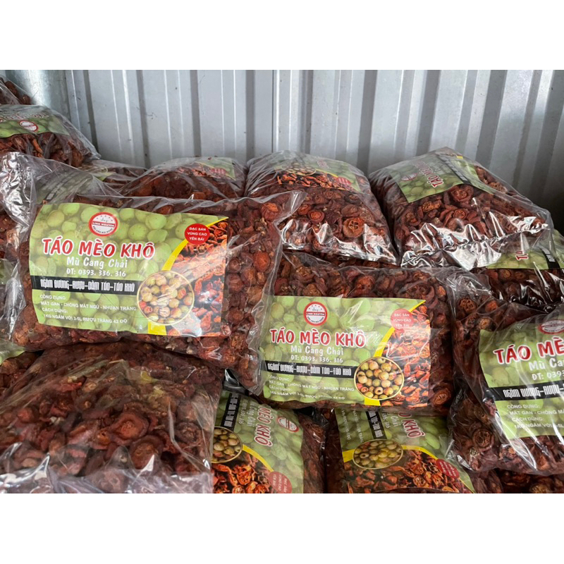 Táo mèo khô ngâm rượu