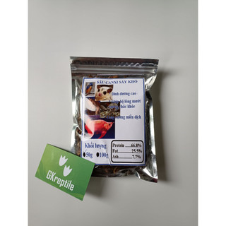 HCM hỏa tốc - Sâu canxi sấy khô cho hamter , chim , cá cảnh , bò sát .... Hàm lượng dinh dưỡng cao