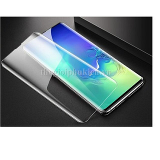 Kính cường lực trong suốt Full màn hình Full keo UV cho đt Samsung Galaxy S10, S10+ Plus, S20, S20+ Plus, S20 Ultra