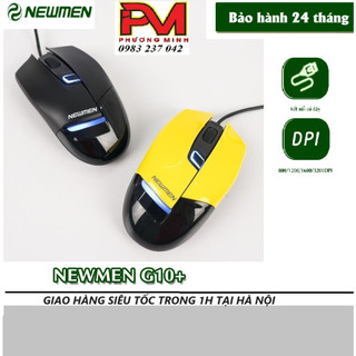 Chuột có dây Newmen G10+ Optical USB_ Hàng chuẩn chính hãng