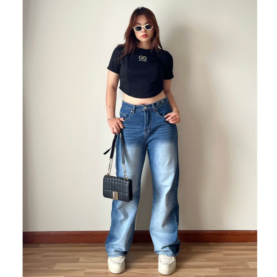 (SEPTEMBER - 2126) QUÂN JEAN OMBRE XANH ĐẬM