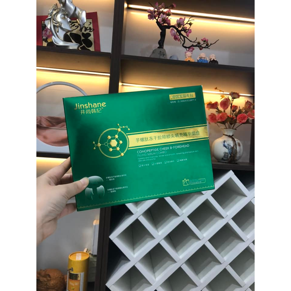 Bộ Đôi Tinh Chất Tái Tạo Tế Bào Gốc Collagen Jinshane..