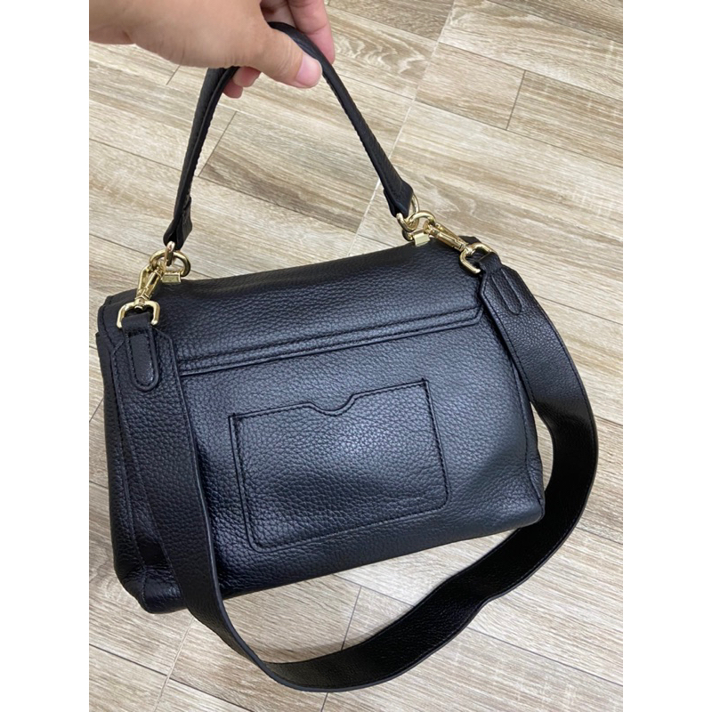 Túi si da thật dáng Furla