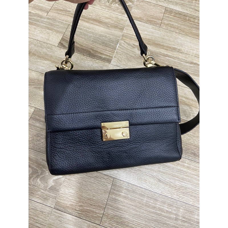 Túi si da thật dáng Furla